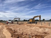 Excavadora trabajando