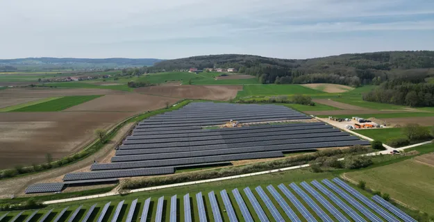 Solarpark mit Power Purchase Agreement (PPA)