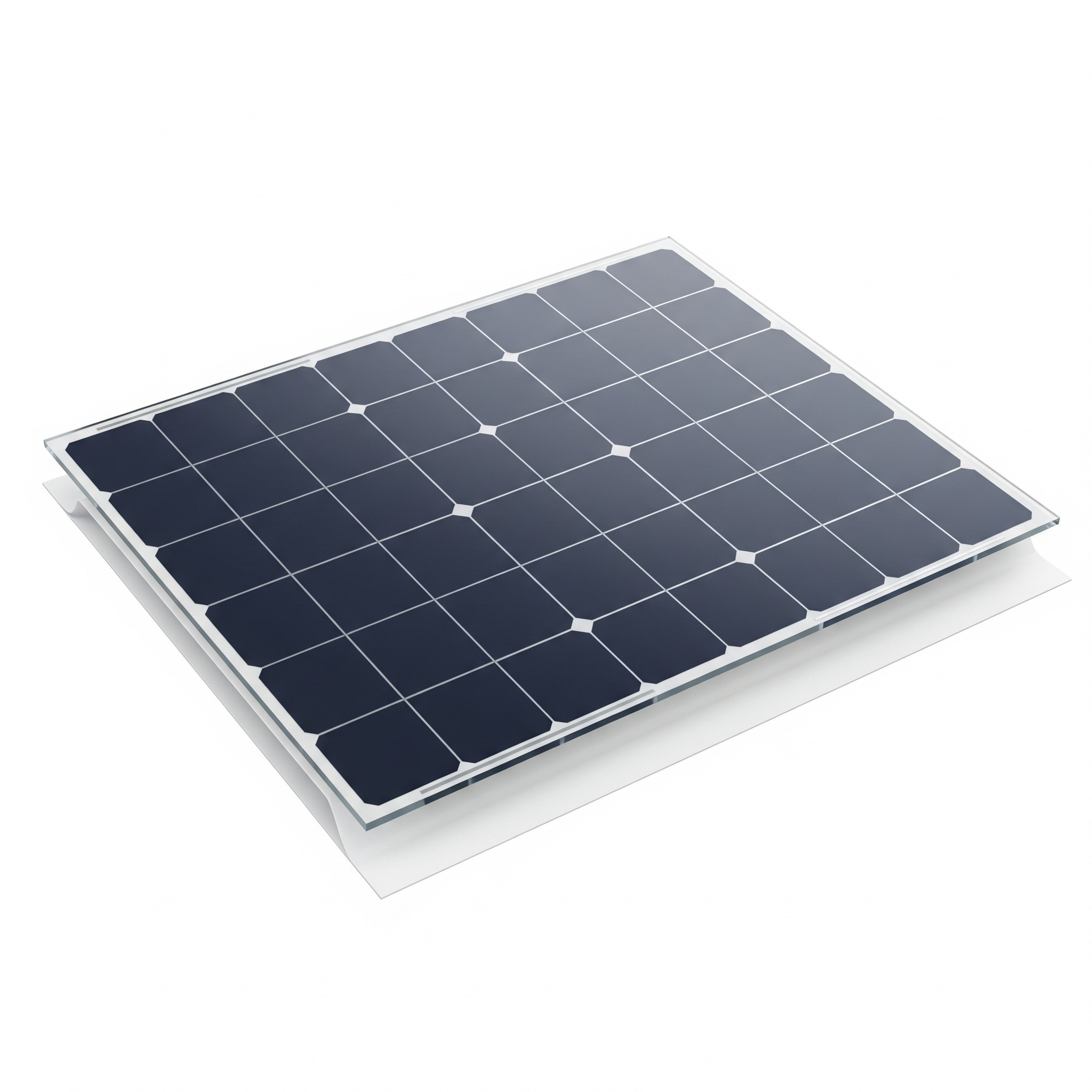 Glas-Folie Solarmodul